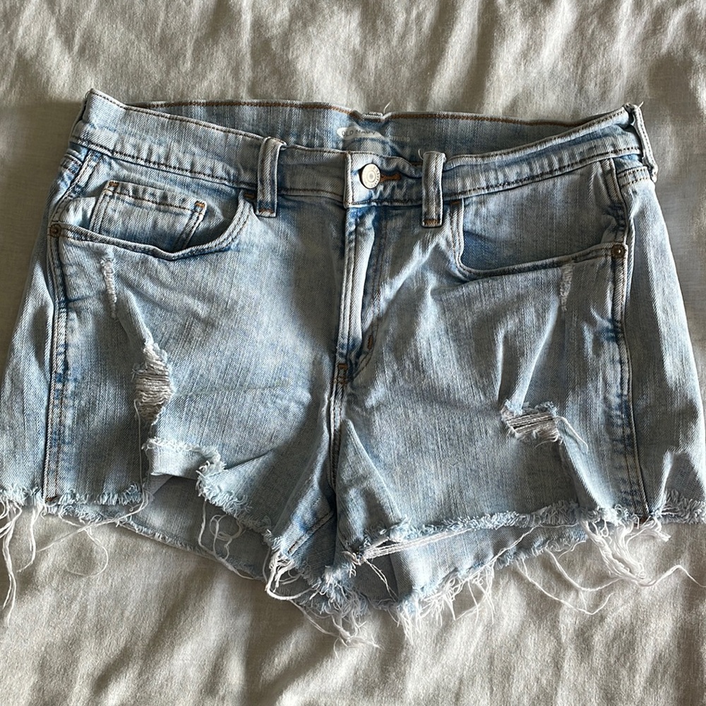 Old navy boyfriend jean shorts